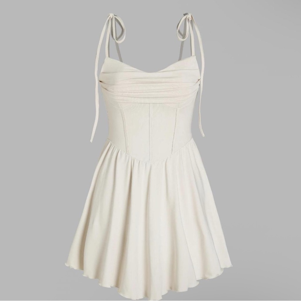 Cider Cream Mini Dress